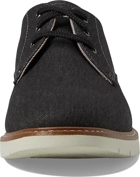Florsheim Vibe Canvas Plain Toe Oxford Men's Shoes Black : 11 M (D), Canvas/Rubber - Image 5