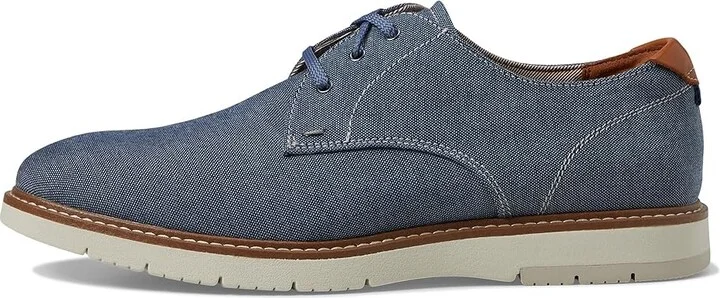 Florsheim Vibe Canvas Plain Toe Oxford Men's Shoes Blue : 11.5 M (D), Canvas/Rubber - Image 6