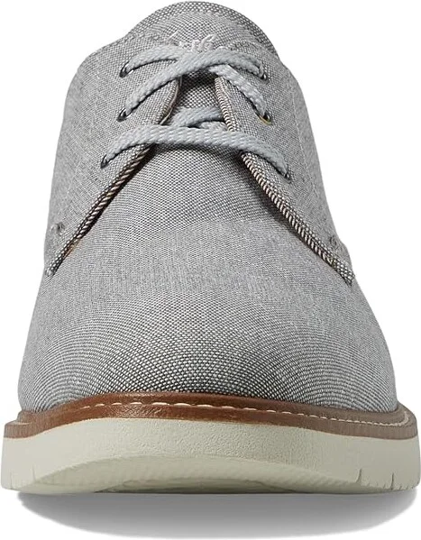 Florsheim Vibe Canvas Plain Toe Oxford Men's Shoes Gray : 13 M (D), Canvas/Rubber - Image 5