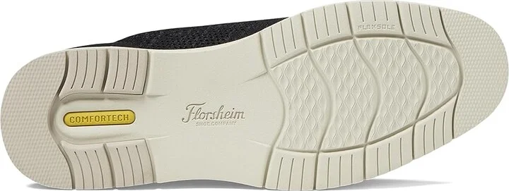 Florsheim Vibe Knit Plain Toe Oxford Men's Shoes Black : 7 W (3E), EVA/Leather/Mesh - Image 3