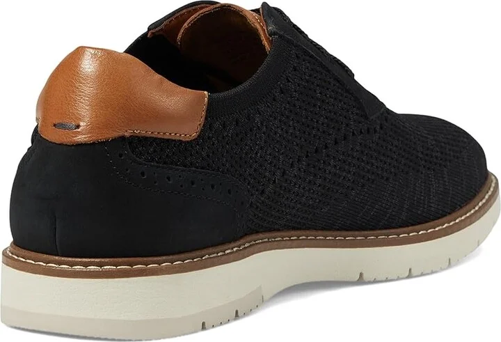 Florsheim Vibe Knit Plain Toe Oxford Men's Shoes Black : 7 W (3E), EVA/Leather/Mesh - Image 4