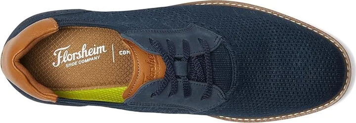 Florsheim Vibe Knit Plain Toe Oxford Men's Shoes Navy : 11.5 M (D), EVA/Leather/Mesh - Image 2