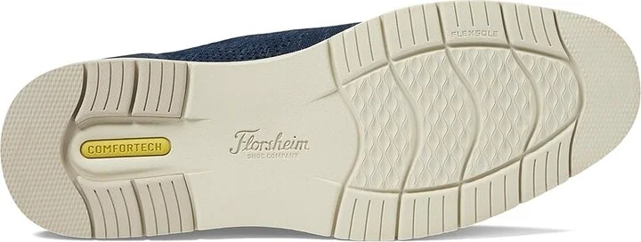 Florsheim Vibe Knit Plain Toe Oxford Men's Shoes Navy : 11.5 M (D), EVA/Leather/Mesh - Image 3