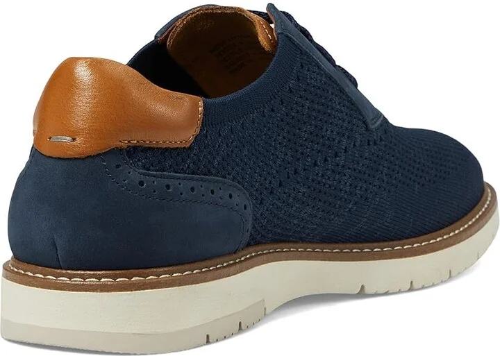 Florsheim Vibe Knit Plain Toe Oxford Men's Shoes Navy : 11.5 M (D), EVA/Leather/Mesh - Image 4