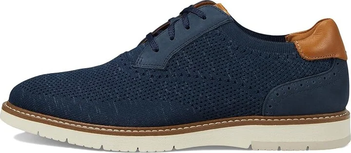 Florsheim Vibe Knit Plain Toe Oxford Men's Shoes Navy : 11.5 M (D), EVA/Leather/Mesh - Image 6