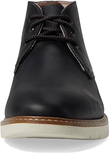 Florsheim Vibe Plain Toe Chukka Men's Boots Black Crazy Horse : 8 W (3E), Leather/Rubber - Image 5