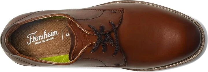 Florsheim Vibe Plain Toe Oxford Men's Shoes Cognac : 10 M (D), Leather - Image 2