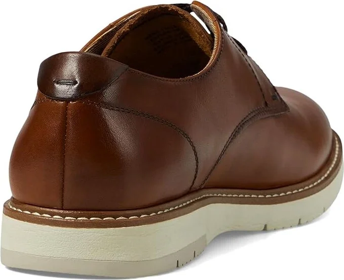 Florsheim Vibe Plain Toe Oxford Men's Shoes Cognac : 10 M (D), Leather - Image 4