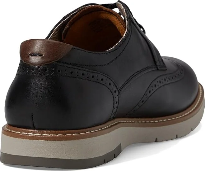 Florsheim Vibe Wing Tip Oxford Men's Shoes Black : 7.5 W (3E), Leather - Image 4