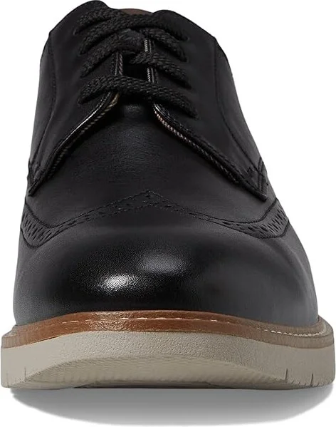 Florsheim Vibe Wing Tip Oxford Men's Shoes Black : 7.5 W (3E), Leather - Image 5