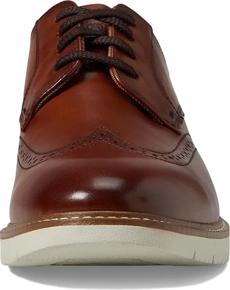 Florsheim Vibe Wing Tip Oxford Men's Shoes Cognac 2 : 7.5 M (D), Leather - Image 5