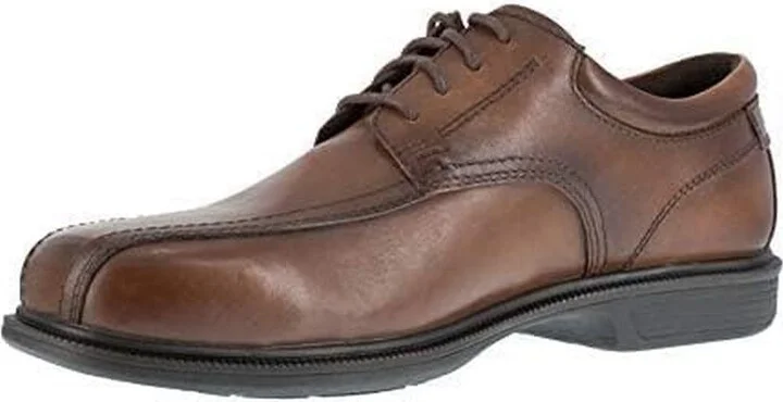 Florsheim Work Coronis Men's Steel Toe Dress Lace-up Shoe Brown - 11 Medium