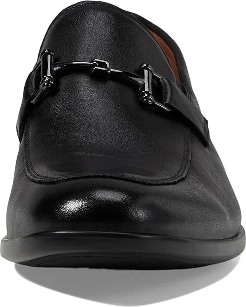 Florsheim Zaffiro Moc Toe Bit Loafers Men's Lace Up Wing Tip Shoes Black : 7.5 M (D), Leather - Image 5