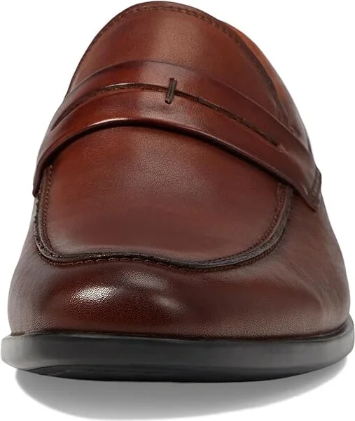 Florsheim Zaffiro Moc Toe Penny Loafer Men's Lace Up Wing Tip Shoes Cognac : 7.5 W (3E), Leather - Image 5