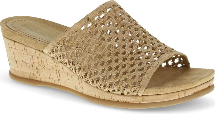 Flossey Wedge Slide Sandal