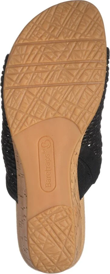 Flossy Woven Wedge Sandal - Wide Width Available - Image 5