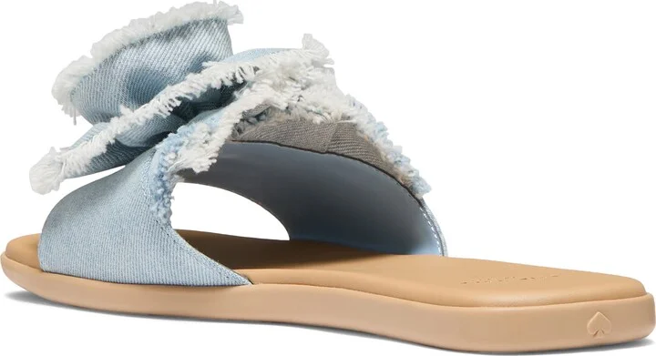 Flourish Denim Slide Sandal - Image 2