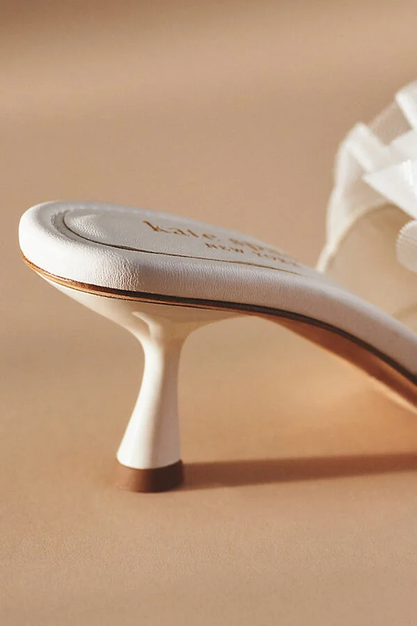 Flourish Tulle Rosette Kitten Heels - Image 3