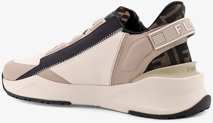 Flow FF Jacquard Low-Top Sneakers - Image 2