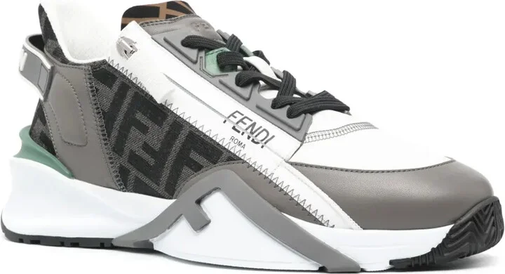 Flow FF-jacquard sneakers - Image 2