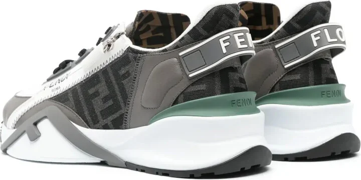 Flow FF-jacquard sneakers - Image 3