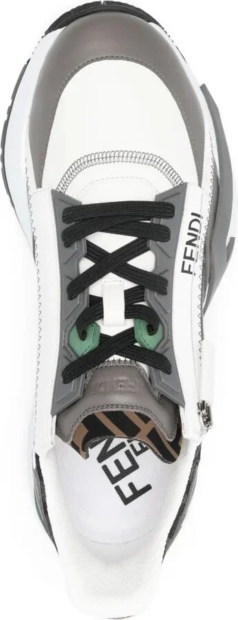Flow FF-jacquard sneakers - Image 4