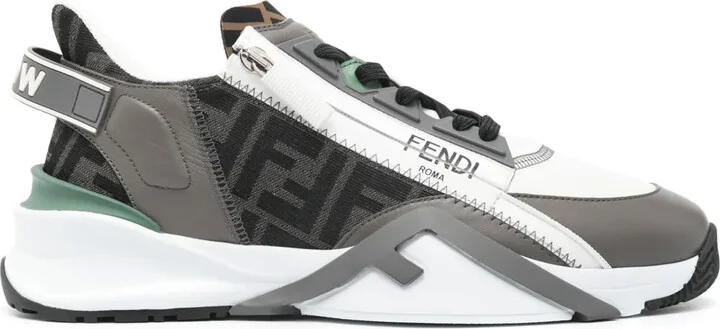 Flow FF-jacquard sneakers