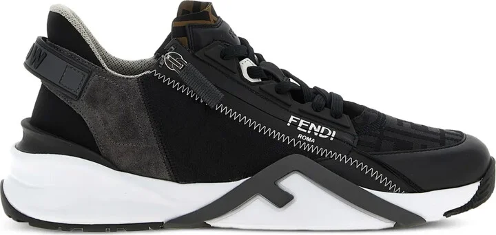 Flow FF jacquard sneakers