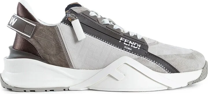 Flow nubuck leather sneakers