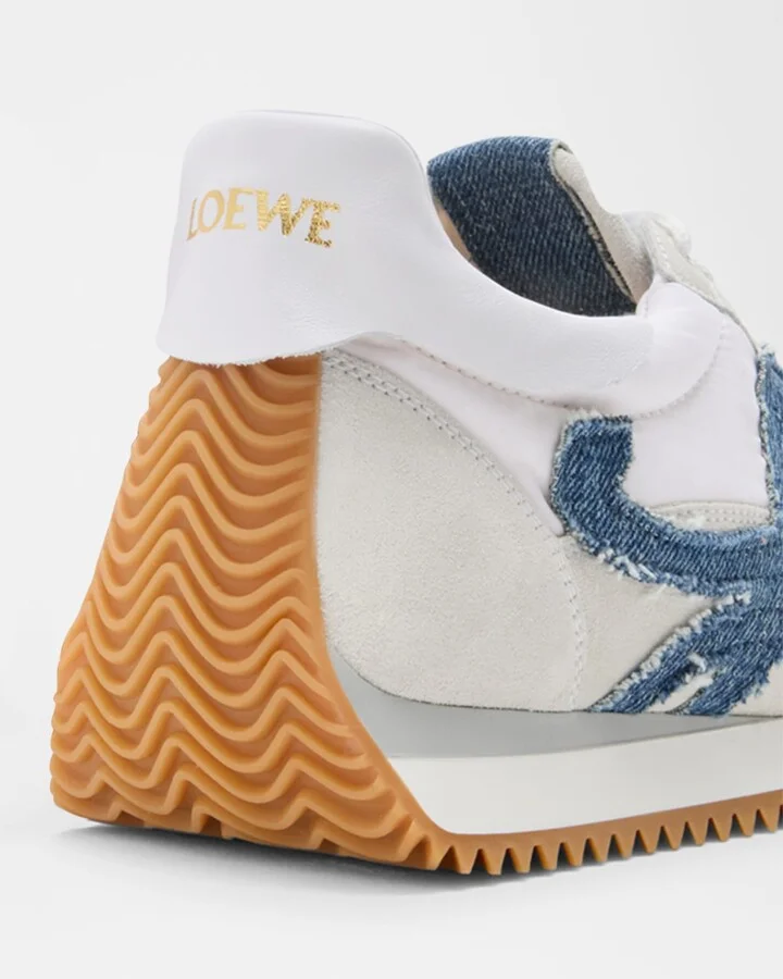 Flow Runner 2.0 Denim Sneakers - Image 4