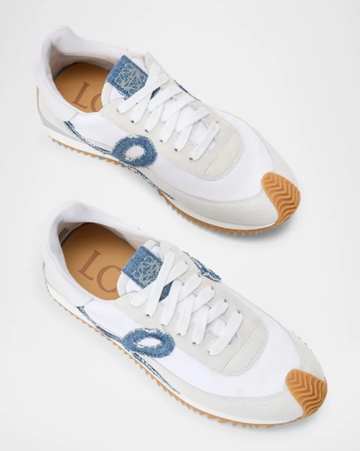 Flow Runner 2.0 Denim Sneakers - Image 11