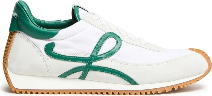Flow Runner 2.0 in nylon and suede - Image 2