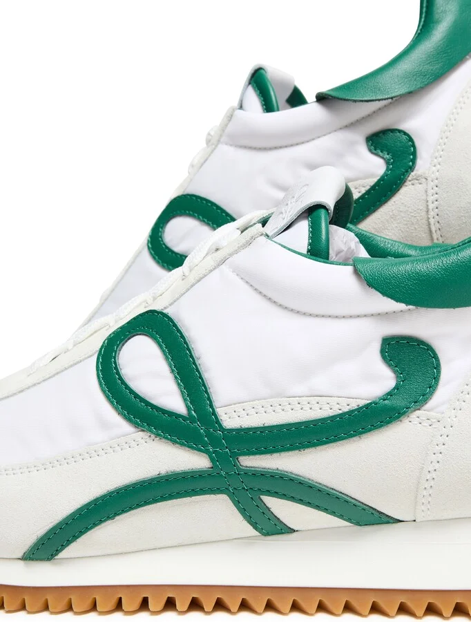 Flow Runner 2.0 in nylon and suede - Image 6