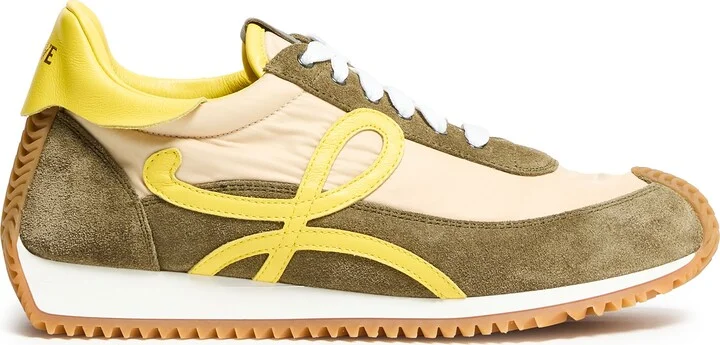 Flow Runner 2.0 in nylon and suede - Image 2