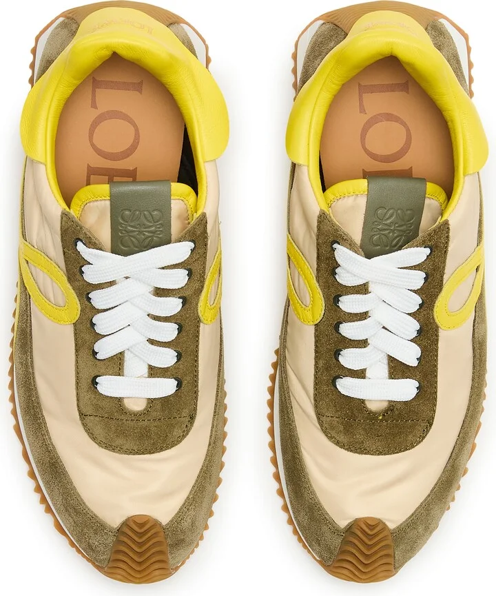 Flow Runner 2.0 in nylon and suede - Image 5