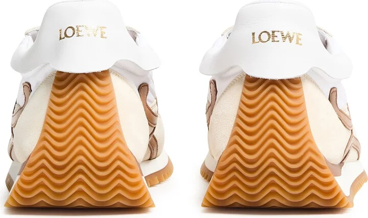 Flow Runner 2.0 in nylon and suede - Image 4