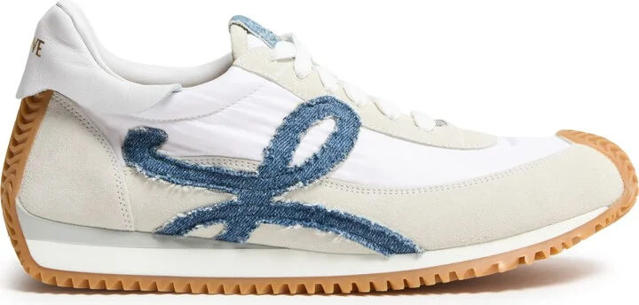 Flow Runner 2.0 in nylon and suede - Image 2