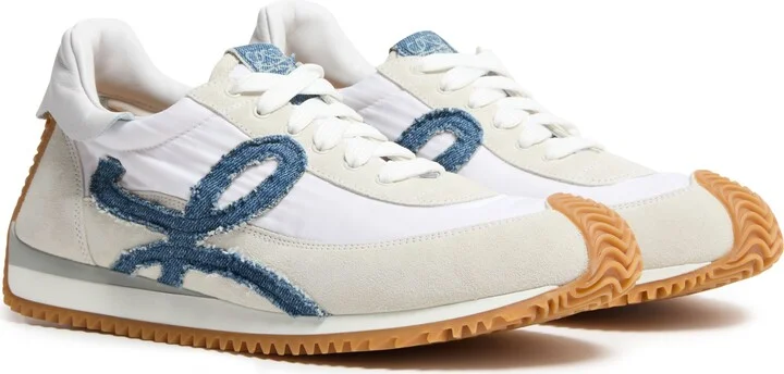 Flow Runner 2.0 in nylon and suede - Image 3