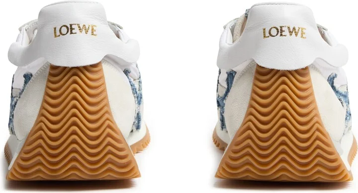 Flow Runner 2.0 in nylon and suede - Image 4