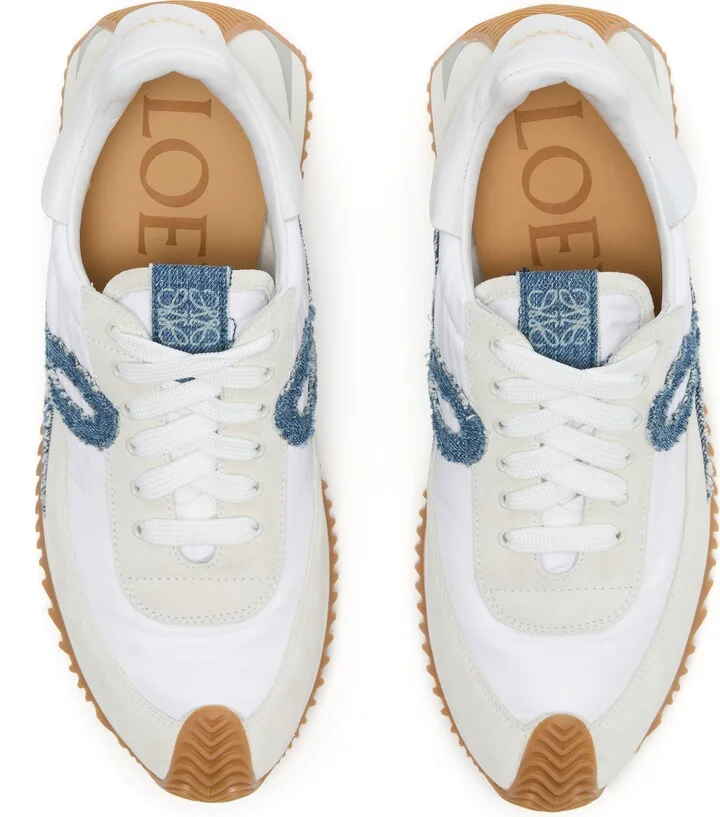Flow Runner 2.0 in nylon and suede - Image 5