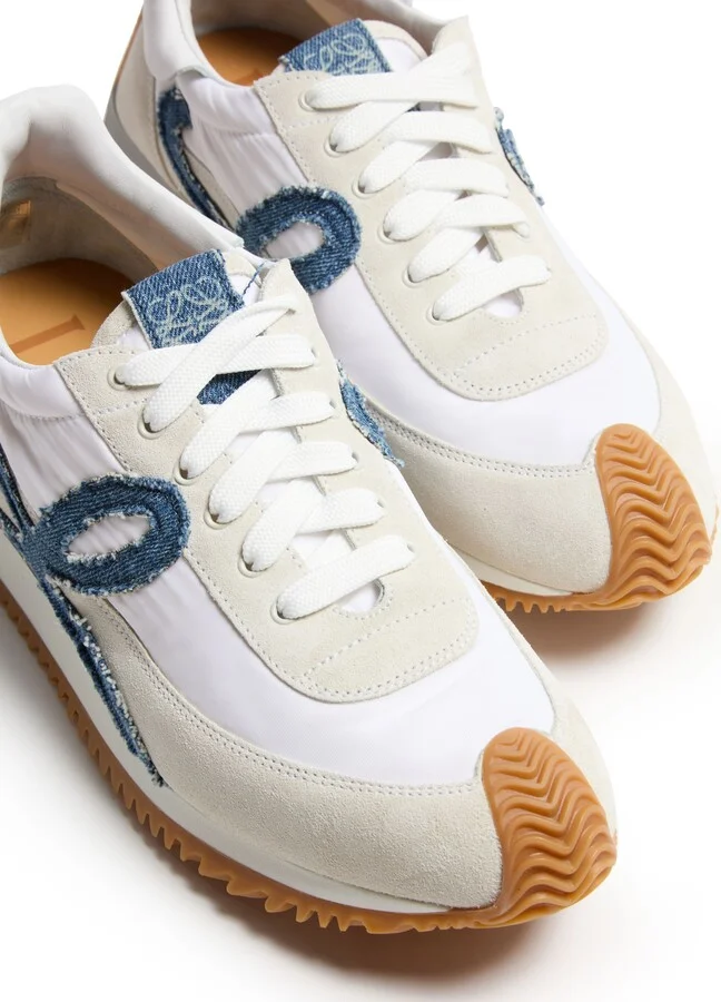 Flow Runner 2.0 in nylon and suede - Image 7