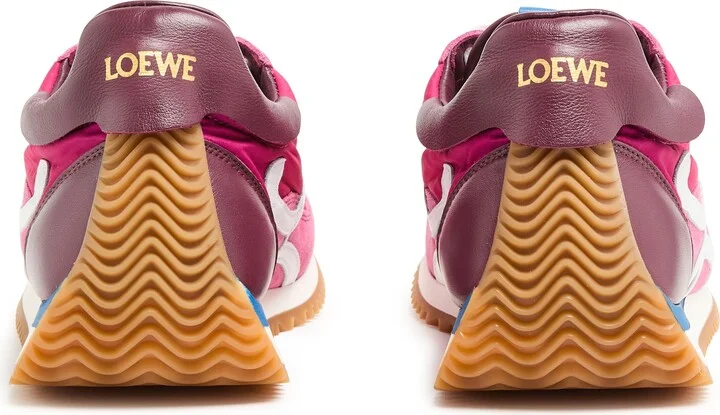 Flow Runner sneakers in nylon and suede - Image 4
