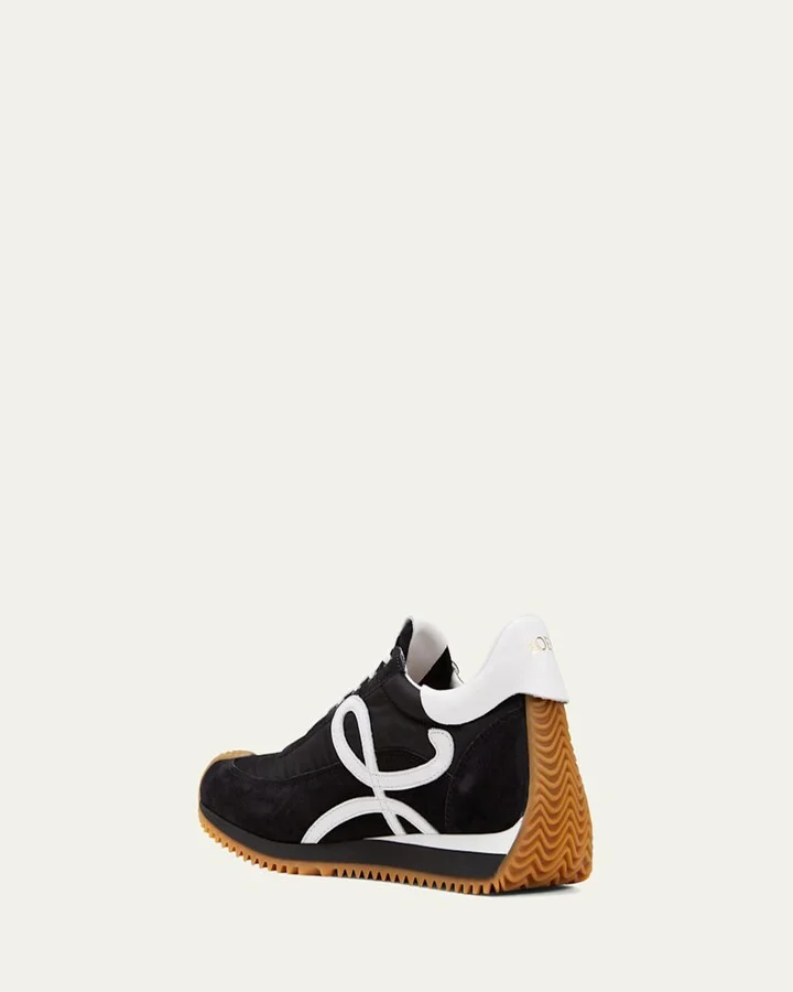Flow Suede Retro Runner Sneakers - Image 9