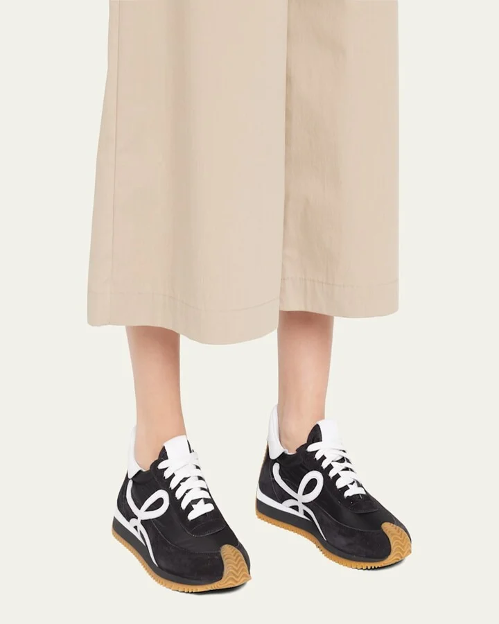 Flow Suede Retro Runner Sneakers - Image 10