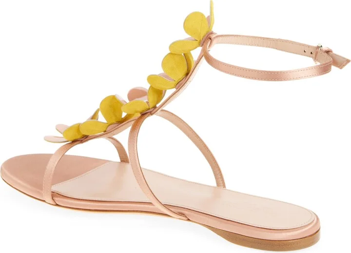 Flower Ankle Strap Sandal - Image 2