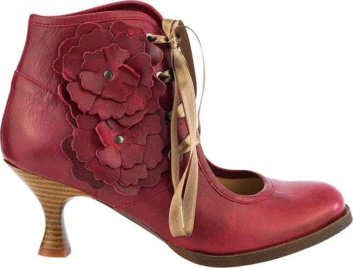 Flower Appliqué Bootie - Image 3