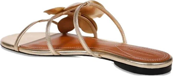 Flower-Embellished Sandals - Image 3