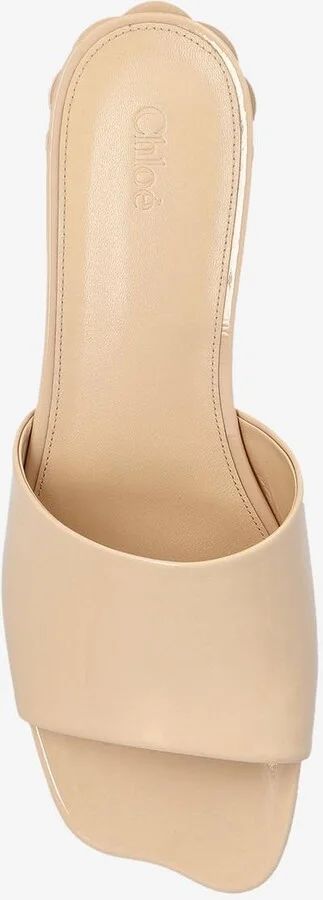 Flower Patent Leather Mules - Image 3
