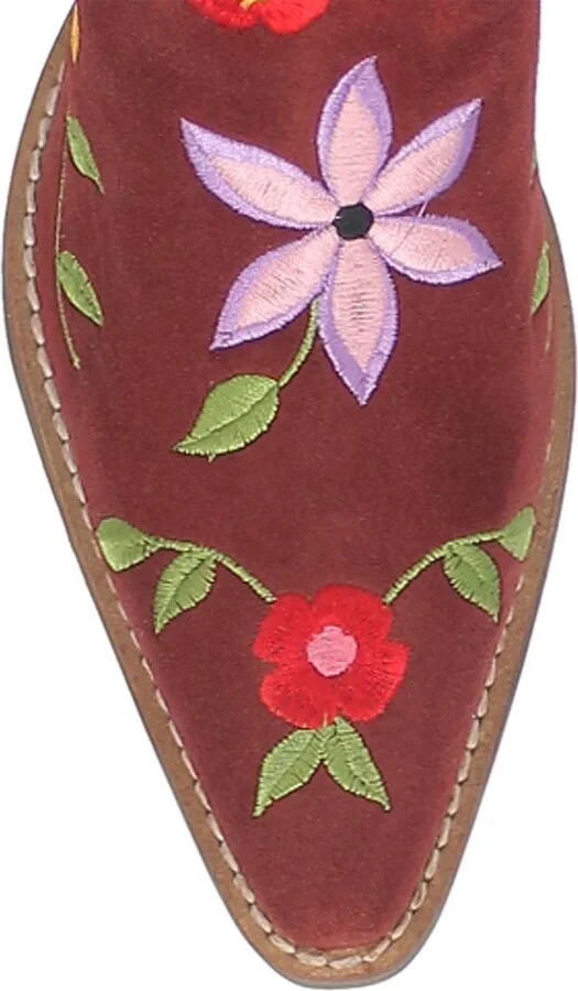 Flower Power Knee High Western Boot - Image 11