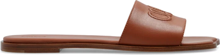 "Flower" Slides, , - Brown